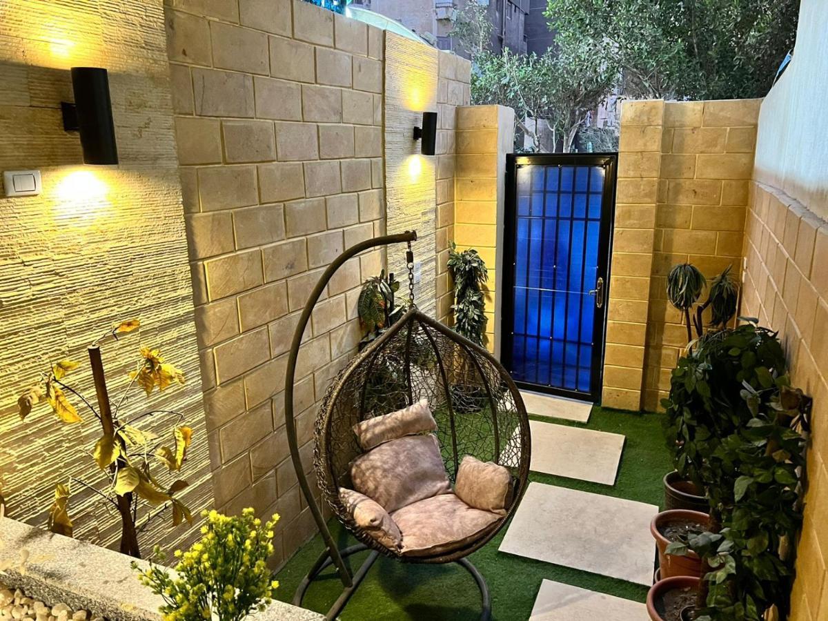 Luxury Flat With Garden And Private Entrance شقة فاخرة بحديقة و مدخل خاص El El Cairo Exterior foto